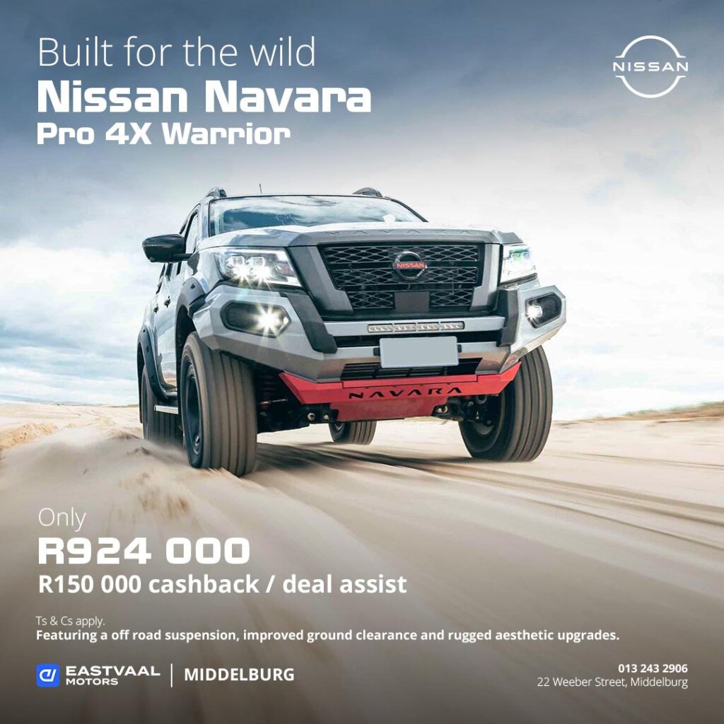 Nissan Navara Pro 4X Warrior from Eastvaal Motors