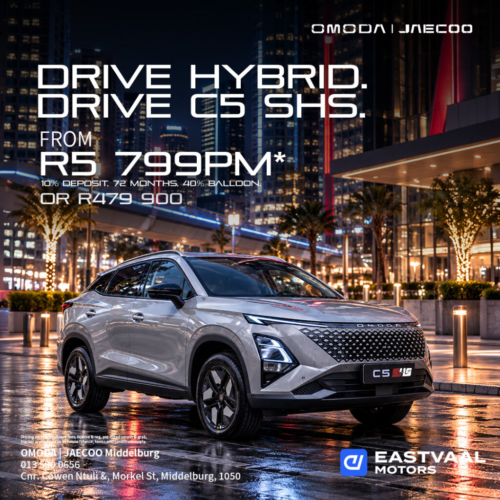 Omoda C5 SHS from Eastvaal Motors