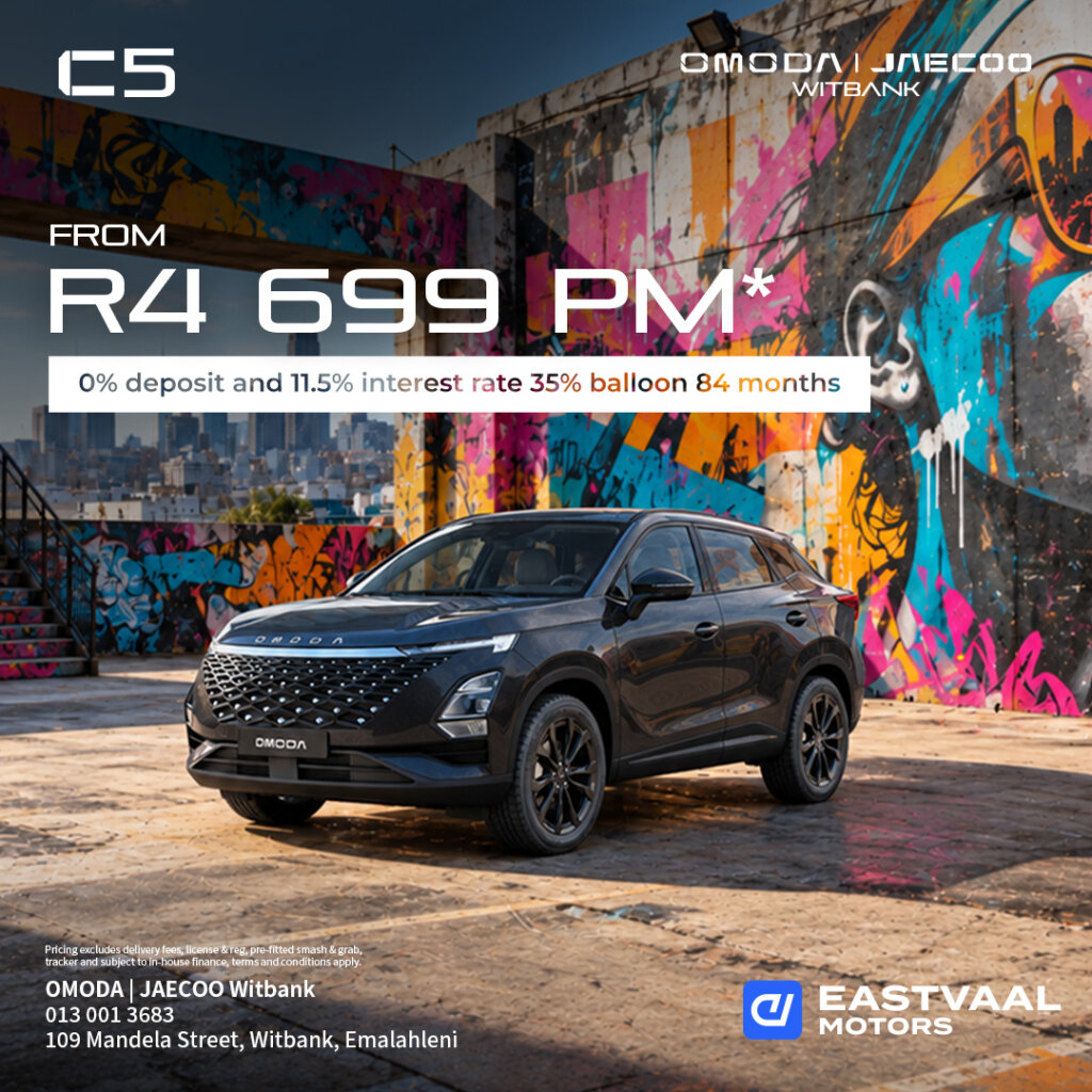 Omoda C5 from Eastvaal Motors