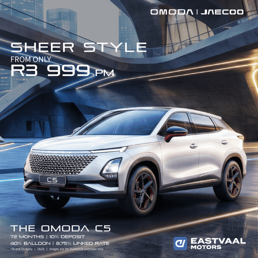 Omoda C5 Street Plus from Eastvaal Motors