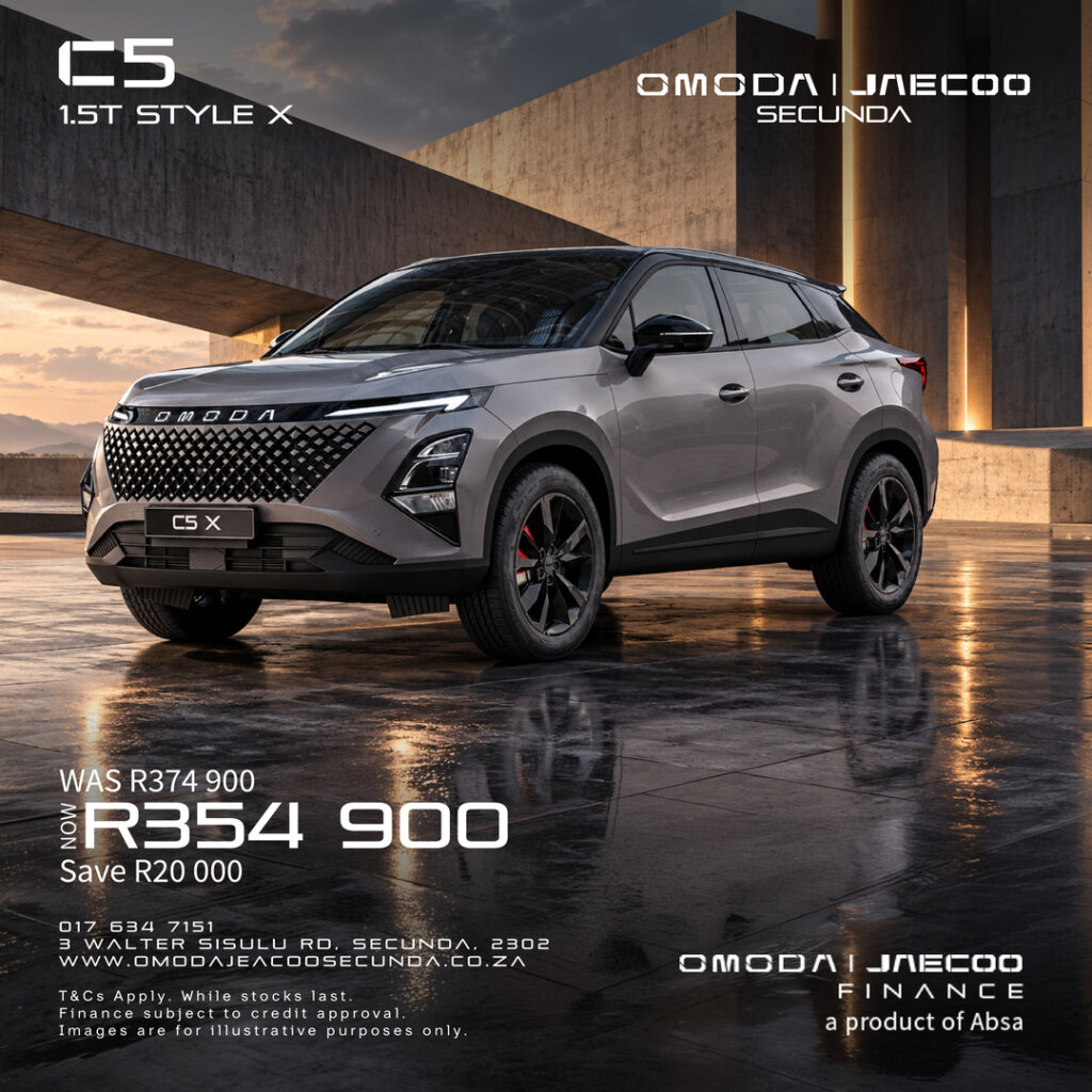 Omoda C5 1.5T Style X from Eastvaal Motors