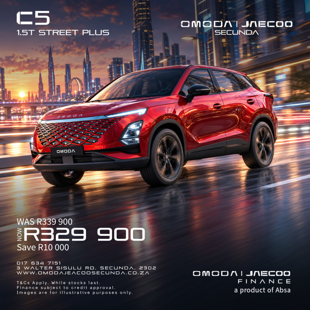 Omoda C5 1.5T Street Plus from Eastvaal Motors