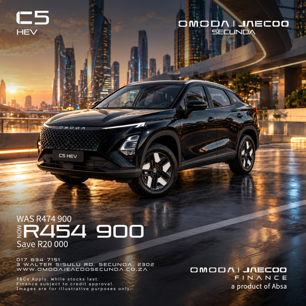 Omoda C5 HEV from Eastvaal Motors