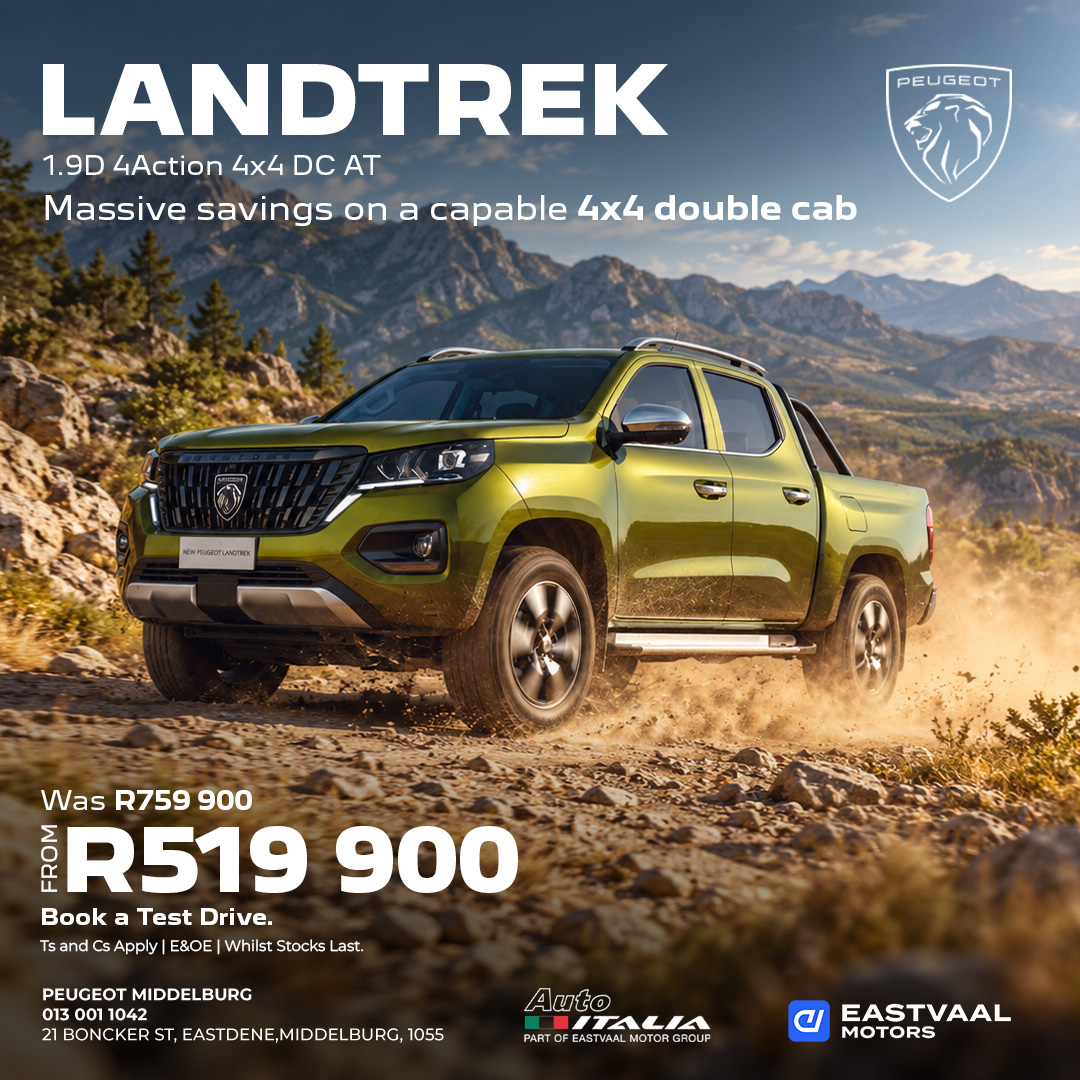 Peugeot Landtrek 1.9D 4Action 4X4 DC AT from Auto Italia Peugeot
