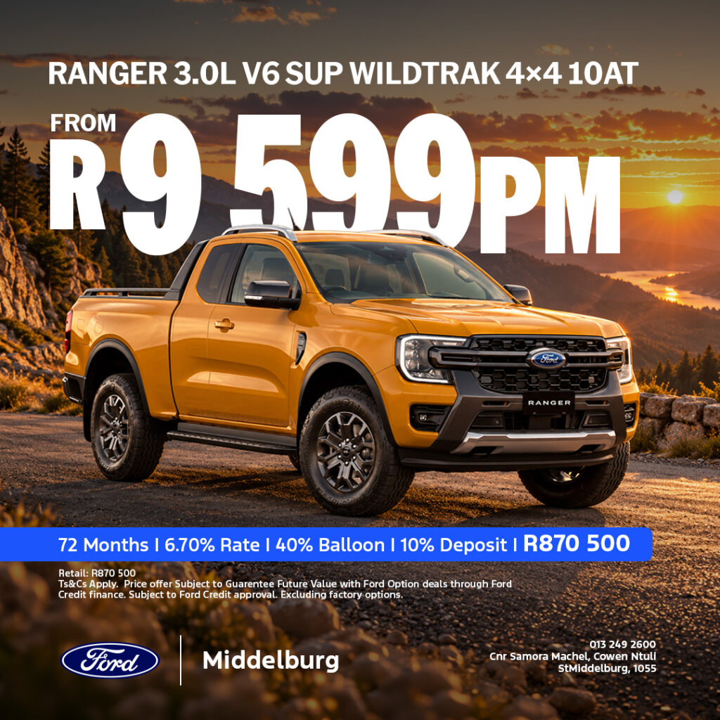 RANGER 3.0L V6 SUP WILDTRAK 4X4 10AT from Eastvaal Motors