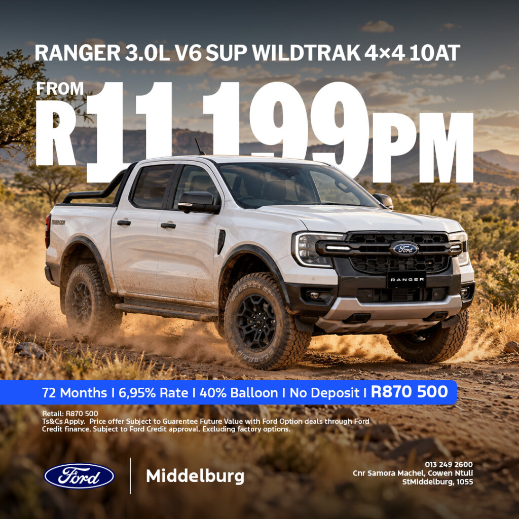 RANGER 3.0L V6 SUP WILDTRAK 4X4 10AT from Eastvaal Motors
