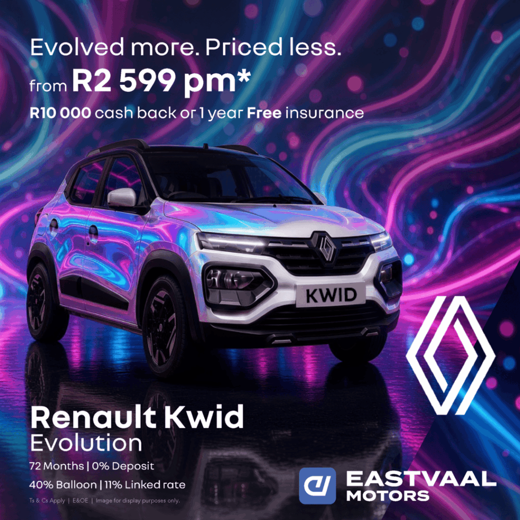 Renault Kwid Evolution from Eastvaal Motors
