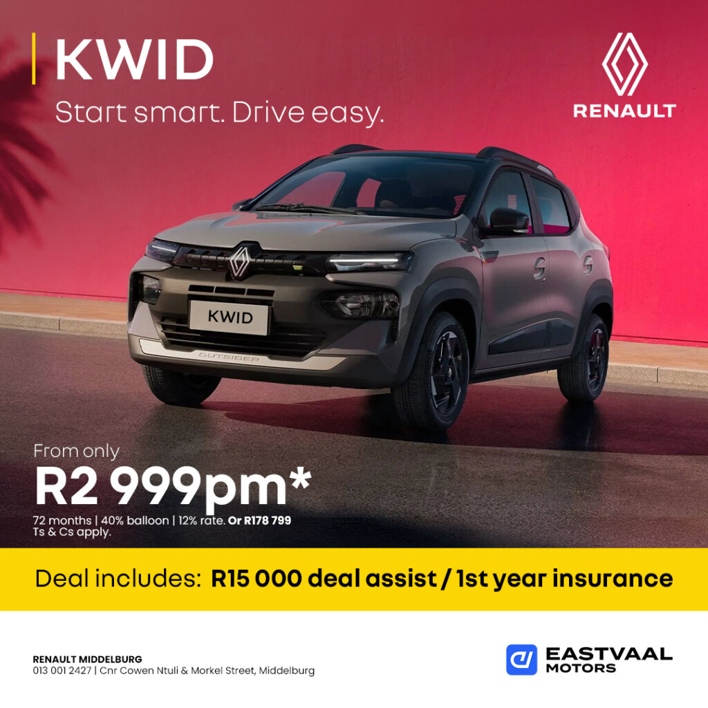 Renault Kwid from Eastvaal Motors