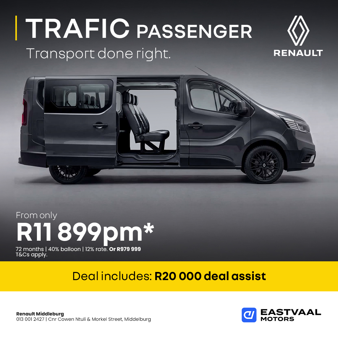 Renault Trafic Passenger from Eastvaal Middelburg Renault