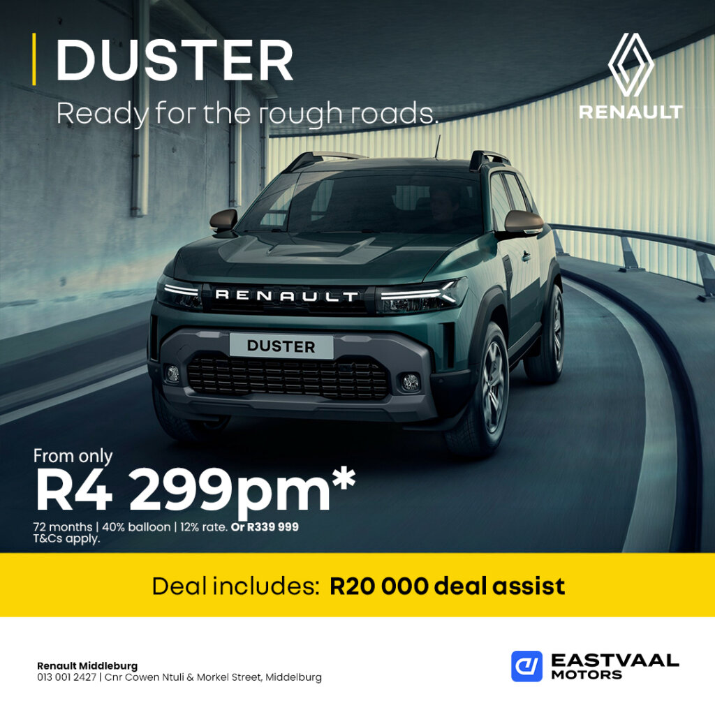 Renault Duster from Eastvaal Motors