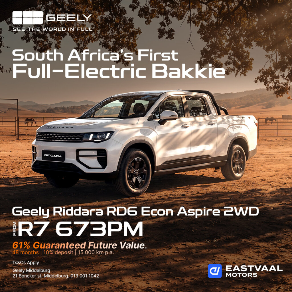 Geely Riddara RD6 Econ Aspire 2WD from Eastvaal Motors