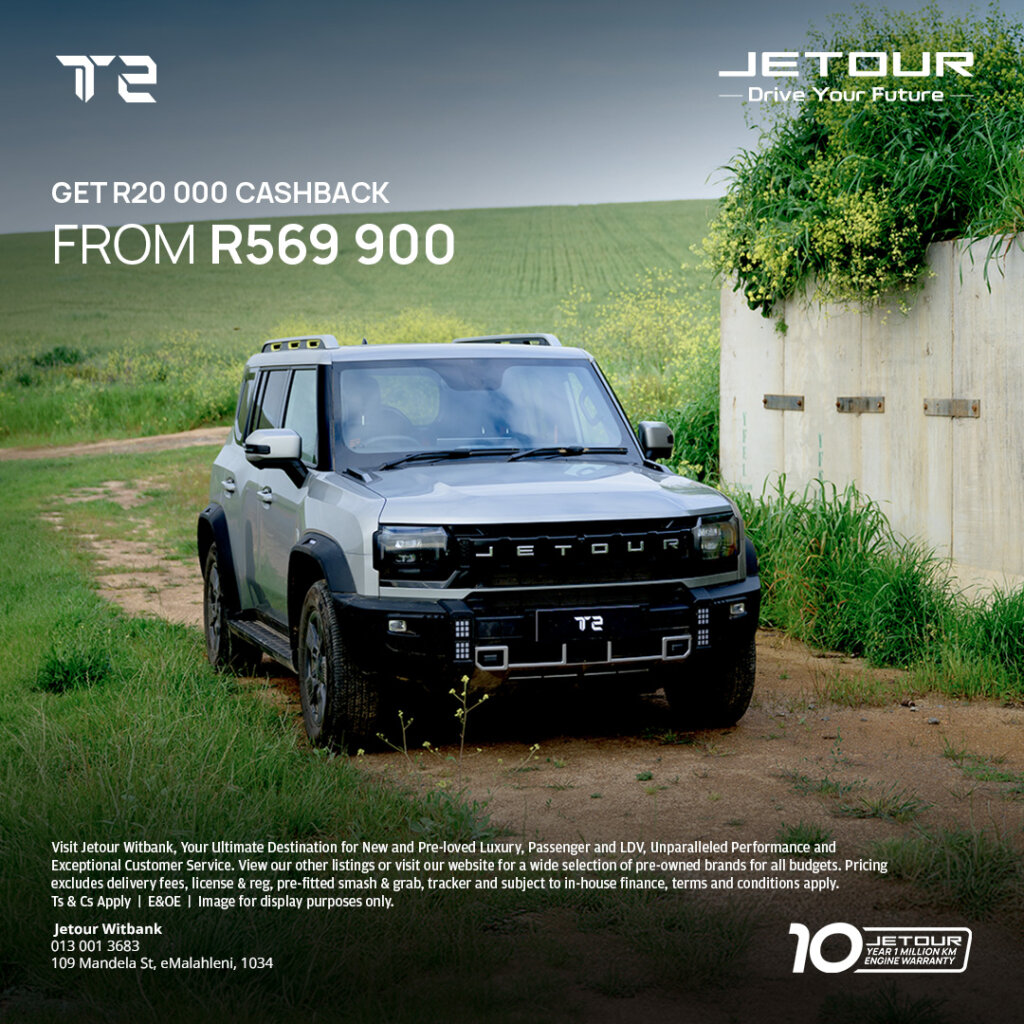 Jetour T2 from Eastvaal Motors
