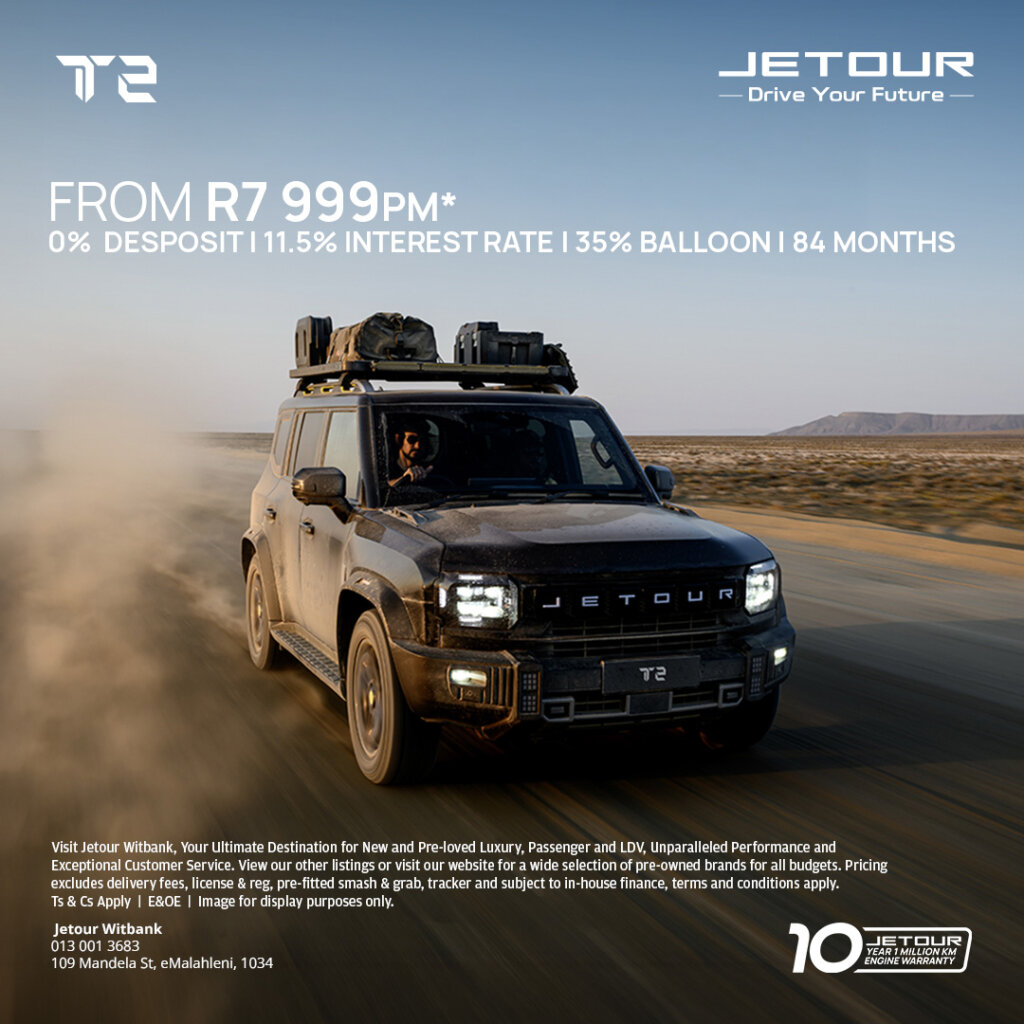 Jetour T2 from Eastvaal Motors