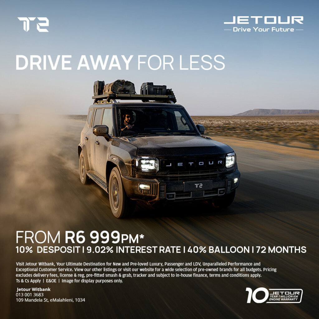Jetour T2 from Eastvaal Motors