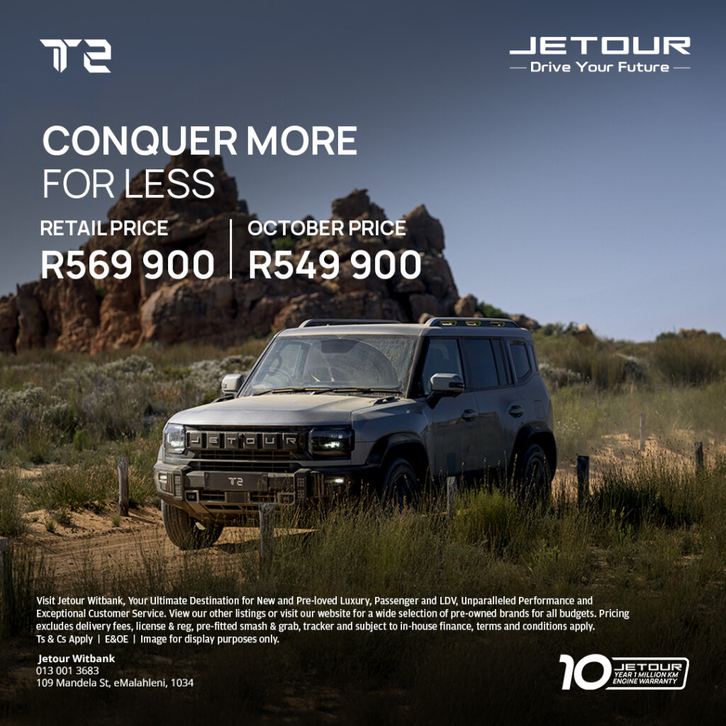 Jetour T2 from Eastvaal Motors