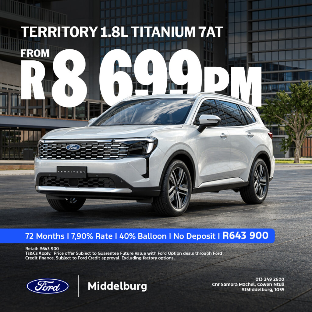TERRITORY 1.8L TITANIUM 7AT from Eastvaal Motors
