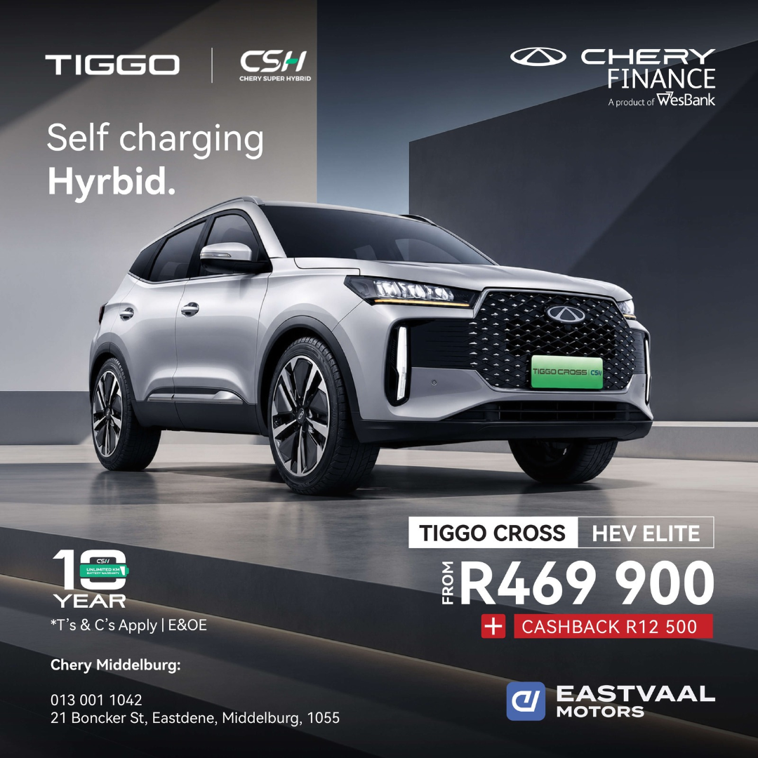 Tiggo Cross HEV Elite from Chery Middelburg