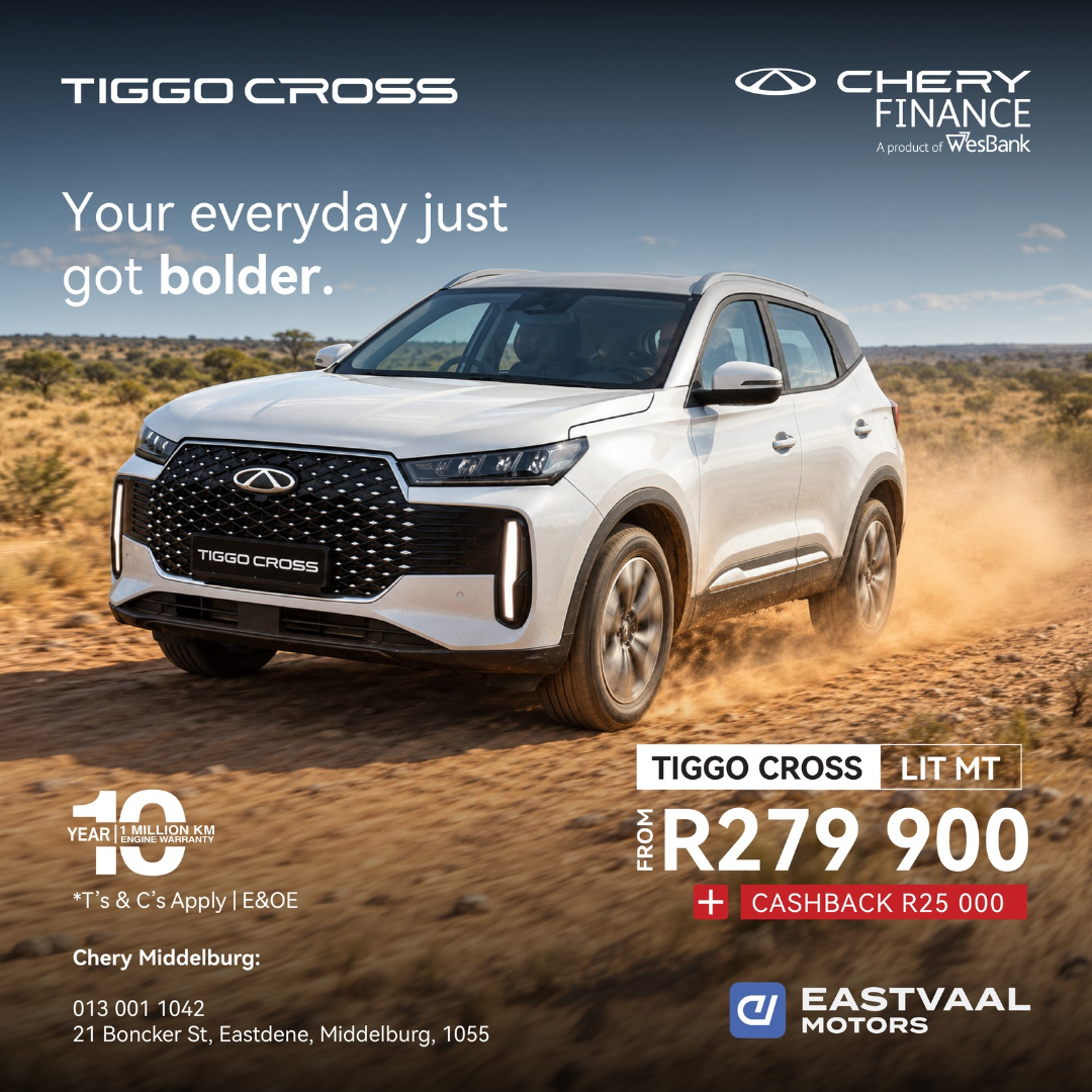 Tiggo Cross LIT MT from Chery Middelburg
