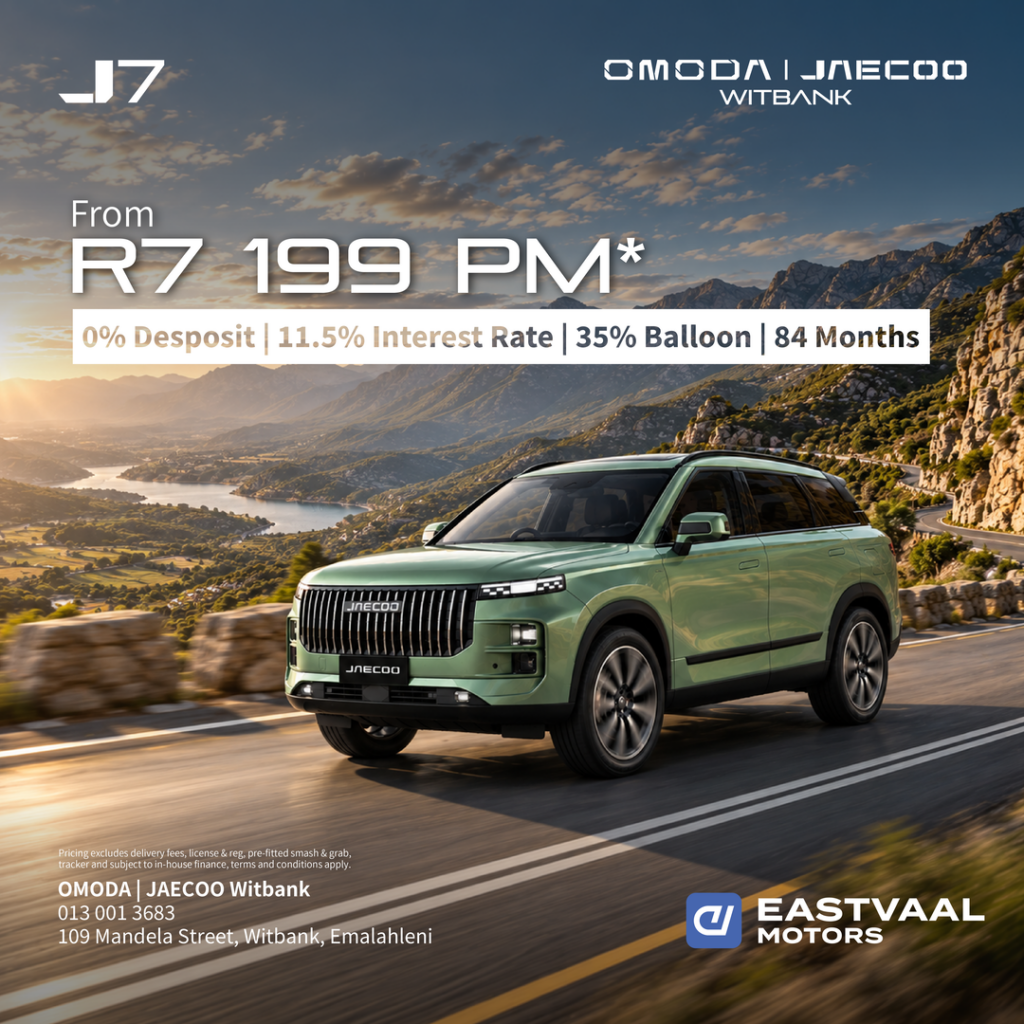 Jaecoo J7 Vortex from Eastvaal Motors