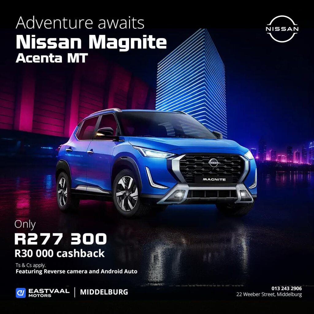 Nissan Magnite Acenta M/T from Eastvaal Motors