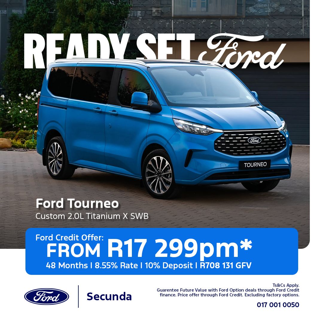 Ford Tourneo Custom 2.0L Titanium X SWB from Eastvaal Secunda Ford