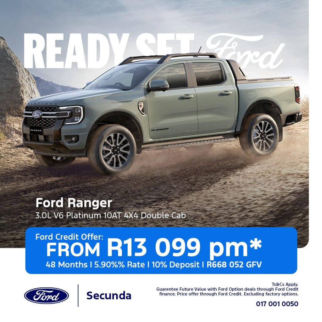 Ford Ranger 3.0L V6 Platinum 10AT 4X4 Double Cab from Eastvaal Motors