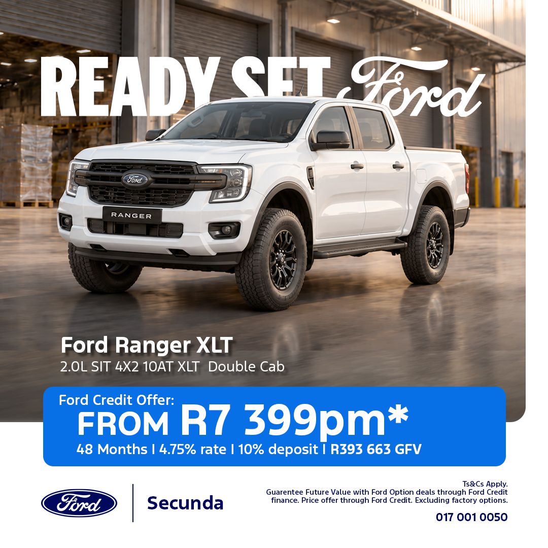 Ford Ranger XLT 2.0L SIT 4X2 10AT XLT Double Cab from Eastvaal Secunda Ford