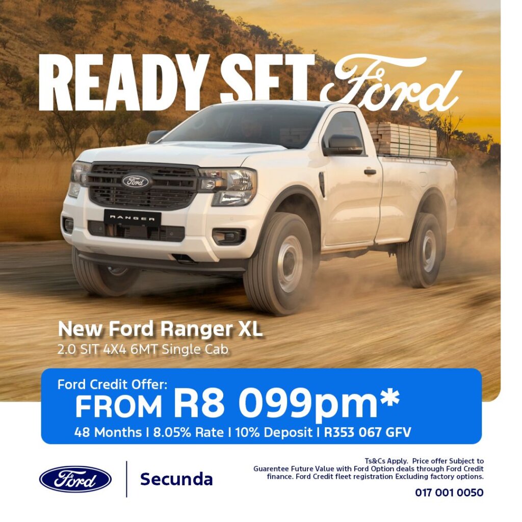 Ford Ranger XL 2.0 SIT 4X4 6MT Single Cab from Eastvaal Motors