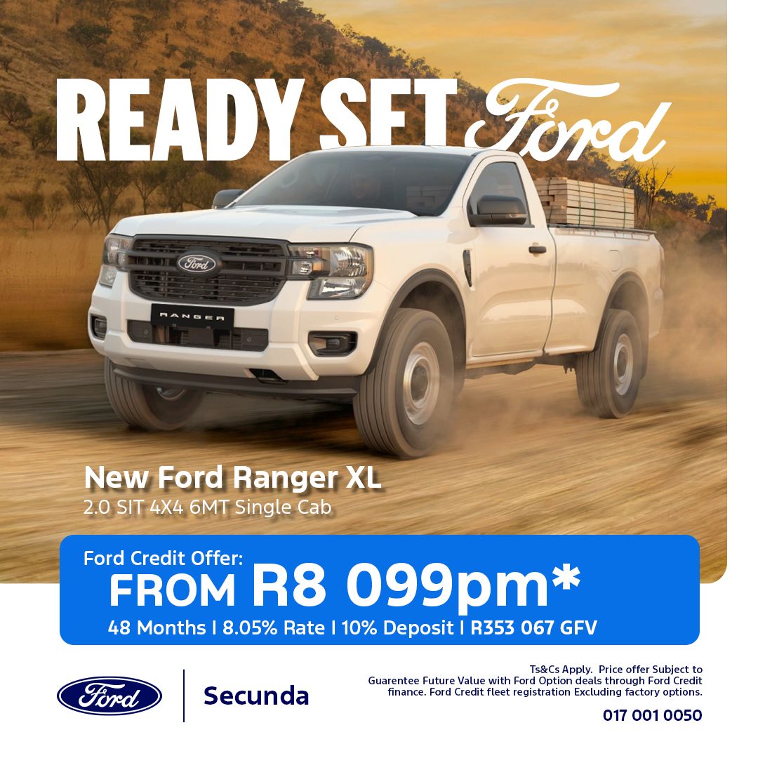 Ford Ranger XL 2.0 SIT 4X4 6MT Single Cab from Eastvaal Secunda Ford