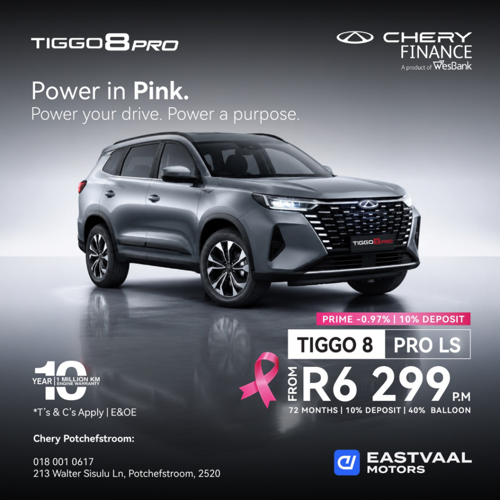 Chery TIGGO 8 Pro LS from Eastvaal Motors