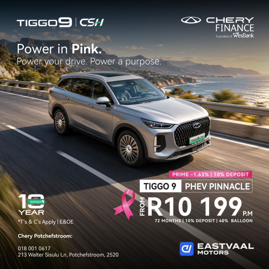 Chery TIGGO 9 PHEV Pinnacle from Eastvaal Motors