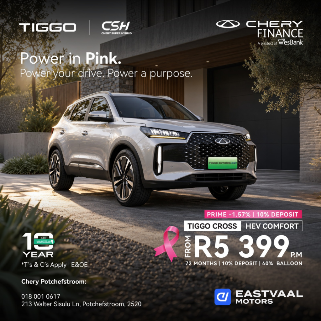 Chery TIGGO Cross HEV Comfort from Eastvaal Motors